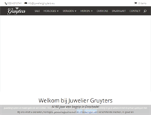 Tablet Screenshot of juweliergruyters.nl